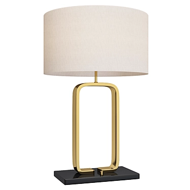 Modern USB Table Lamp: MEIR 3D model image 1 