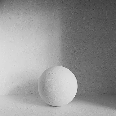 Seamless Plaster Material: Premium-Quality Finish 3D model image 1 