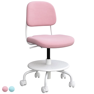 VIMUND Kids Study Chair Set 3D model image 1 