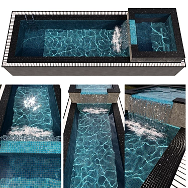 Crystal Clear Pool: No41 - V-Ray & Corona Compatible 3D model image 1 
