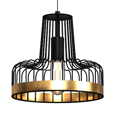 Eva: Stylish Pendant Light to Illuminate Your Space 3D model image 1 