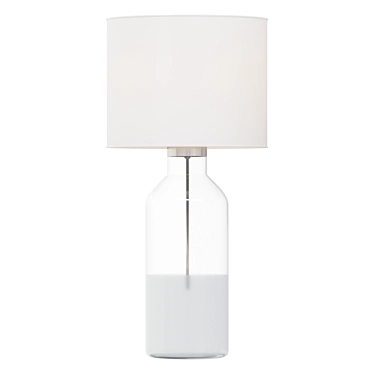 Elegant Kennet Table Lamp 3D model image 1 