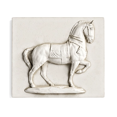 Elegant Equine Wall Art 3D model image 1 