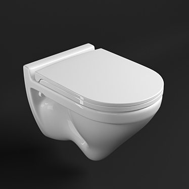 Luxury Attica Wall Hung Toilet 3D model image 1 