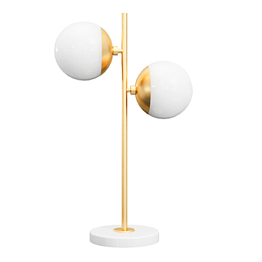 Holloway Table Lamp: Elegant Illumination for Any Space 3D model image 1 