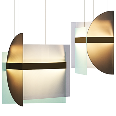 Elegant Kazimir Pendant 3D model image 1 