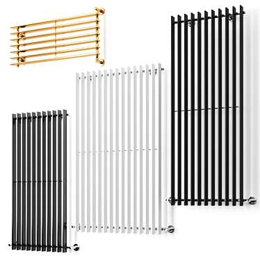 Elegance Defined: Condor Radiator by Caleido 3D model image 1 