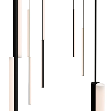 Sequence Vertical Pendant 3D model image 1 