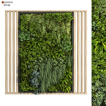 Picture frame Dark Green