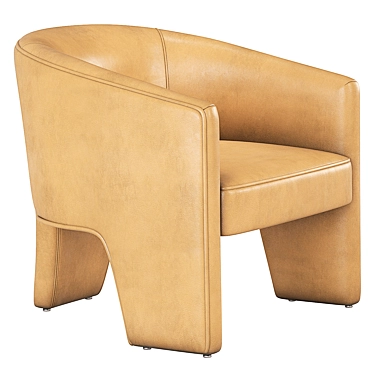 Elegant Grayson Fae Chair 3D model image 1 