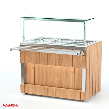 Refettorio RM2 х Capital Bain-Marie: Professional Equipment for Main Courses 3D model image 1 