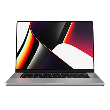 Apple MacBook Pro 16" 2021: Powerful & Sleek 3D model image 1 