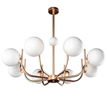 Elegant Maytoni Pendant Lamp 3D model image 1 