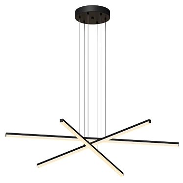 Sonneman Stix LED Pendant 3D model image 1 