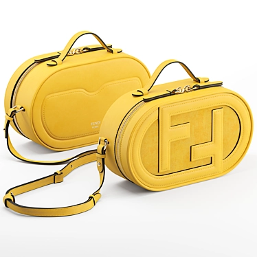 Fendi Mini Camera Case: Luxurious Fashion Essential 3D model image 1 