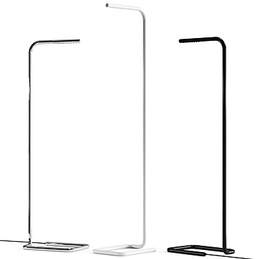 Lum 125 Thonet Modern Floor Lamp 3D model image 1 