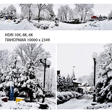 Winter Wonderland HDRI Pack 3D model image 1 