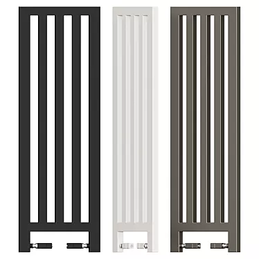 Scirocco H MyNew Dress Radiator - Unique, Stylish, Efficient 3D model image 1 