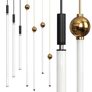 Elegant Illuminate: Delia & Divert 3D model image 1 