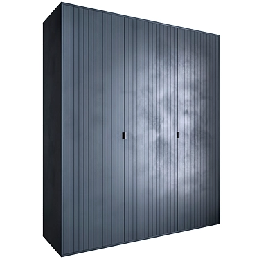 Modern CS225 Wardrobe with Stylish Design 3D model image 1 