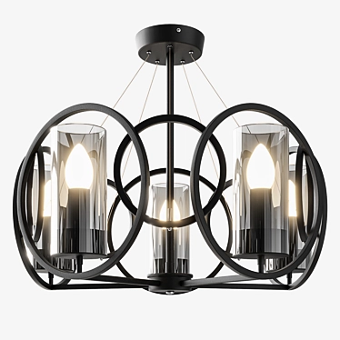 Modern Lumien Hall Olavi Chandelier 3D model image 1 