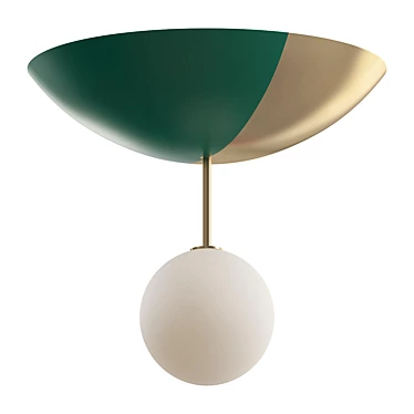 Dynamic Pendant Light: Up and Down 3D model image 1 