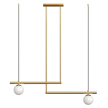 Barra 2 Light Fixing Bar - Modern Design 3D model image 1 