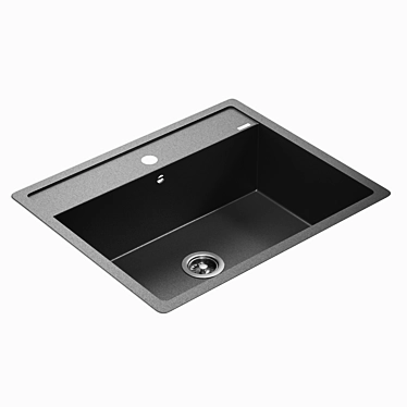 Elegant Blanco DALAGO 6: Premium Sink 3D model image 1 
