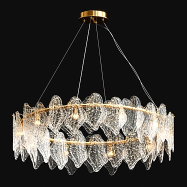 Elegant Marisa Chandelier 3D model image 1 