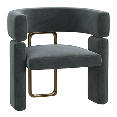 Elegant Margaret by Fendi 3D model image 1 