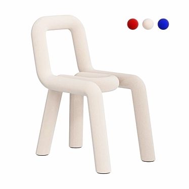 Contemporary Bold Chair: Must-Have Statement Piece 3D model image 1 
