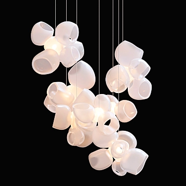 Elegant Bocci 100.7 Pendants 3D model image 1 