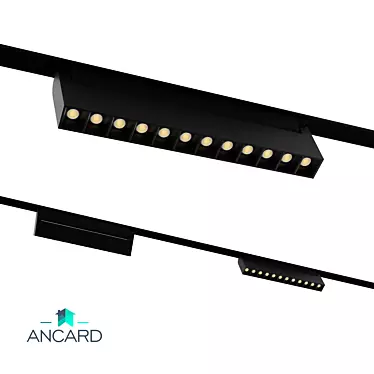 Magnetic track swivel accent lamp from Ancard