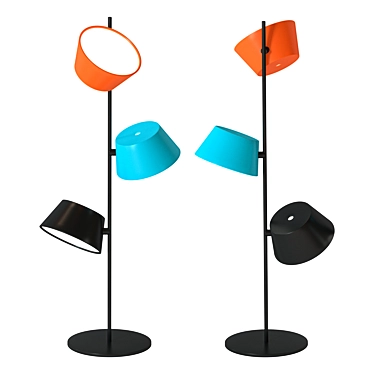 Modern Pendant Lamp: Marset Tam Tam 3D model image 1 