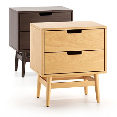 Nightstand Maroon