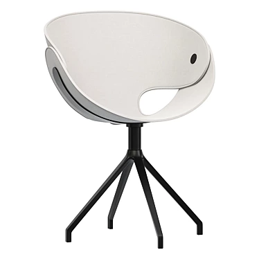 Modern and Versatile: TONON Swivel Chair 3D model image 1 