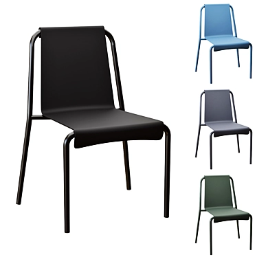 Nami Dining Chair - Stylish and Functional 3D model image 1 