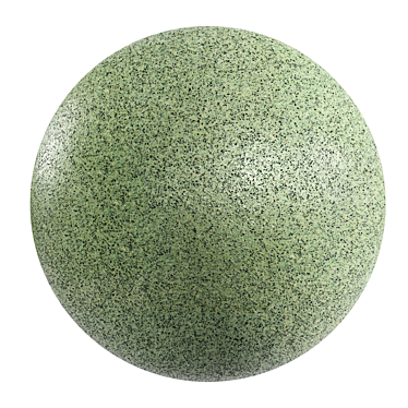 PBR Terrazzo Marble Texture Set 3D model image 1 