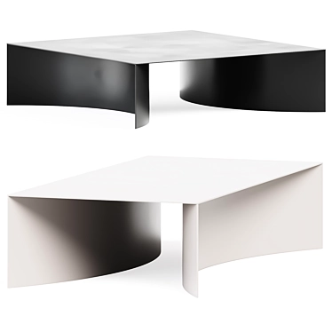 Sleek Void Coffee Table 3D model image 1 