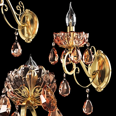 Eurosvet Escada Chandelier 3D model image 1 