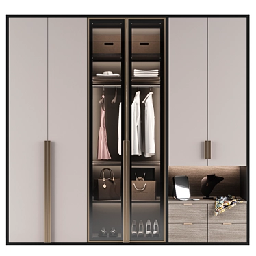 Versatile Storage Solution 3D model image 1 
