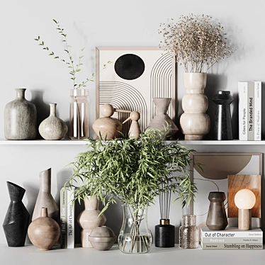  Elegant Decorative Set for Modern Interiors 3D model image 1 