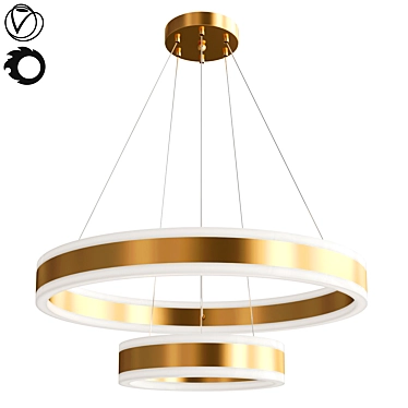 Modern Design Septima Lamp 3D model image 1 