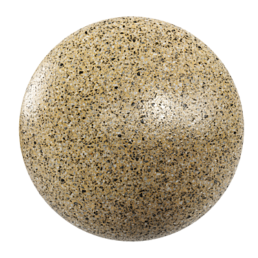 Venetian Terrazzo: Seamless Marble Texture Kit 3D model image 1 