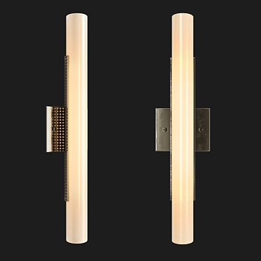 Sleek Precision Bath Light 3D model image 1 