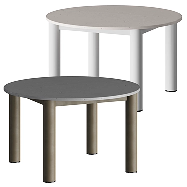 BOSC Outdoor/Indoor Table | Stylish & Versatile 3D model image 1 