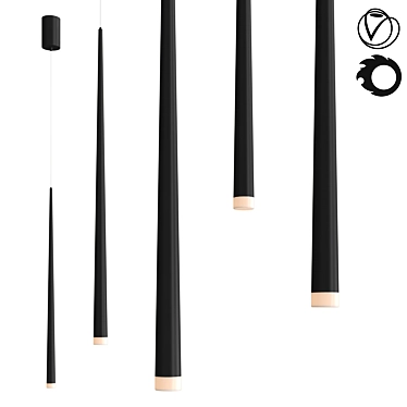 Contemporary Morgan Floor Lamp 3D model image 1 