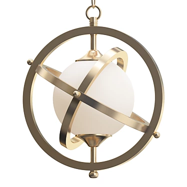 Elegant Brass Luxury: ADVANCE 3D model image 1 