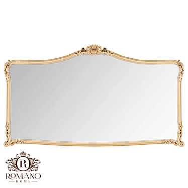 Romano Home Olivia Large Mirror 3D model image 1 