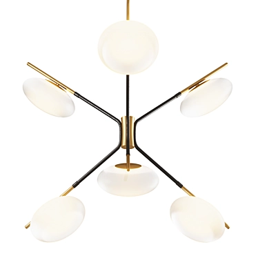 Title: Bestie Pendant Light by Corner Design 3D model image 1 